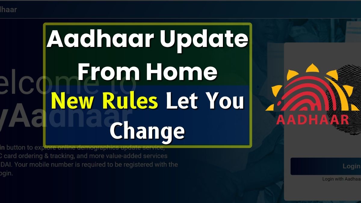 Aadhaar Update From Home