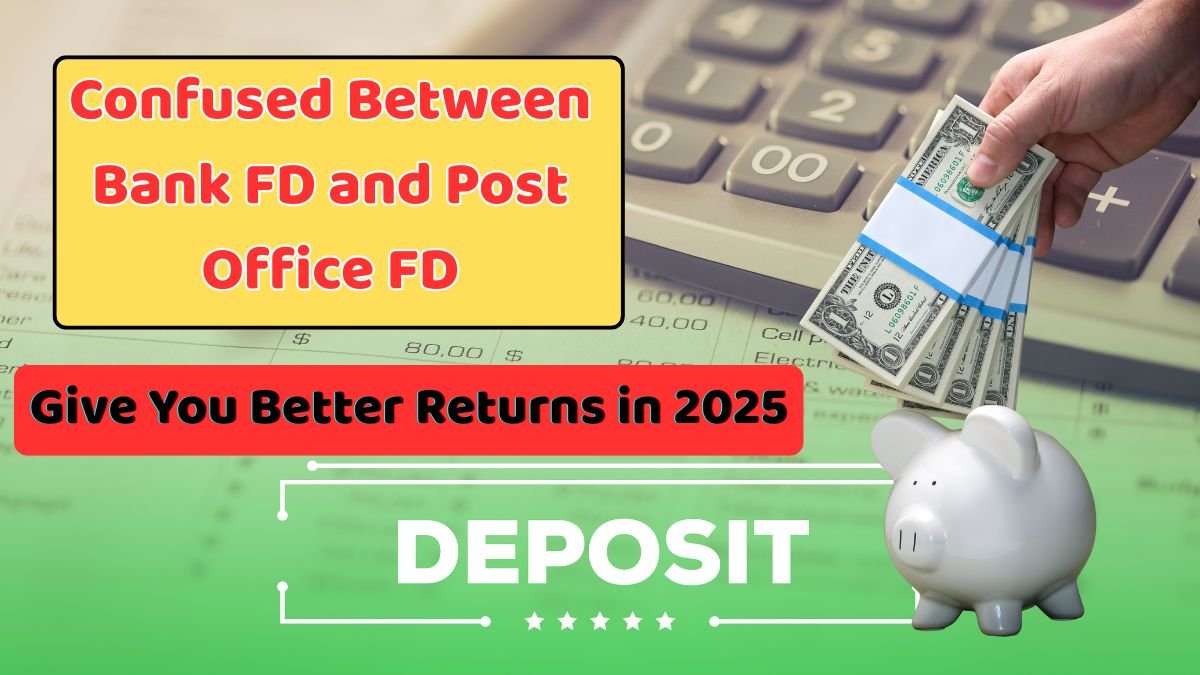 Confused Between Bank FD and Post Office FD